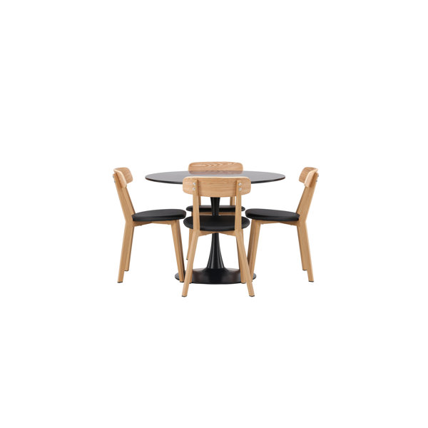 Fjørde & Co Swenson 4 Person Dining Set Wayfair.co.uk